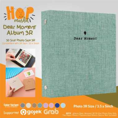 Album Foto 3R Dear Moment untuk 50 Slot Photo Album (Size 3 x 5 inch) GREEN