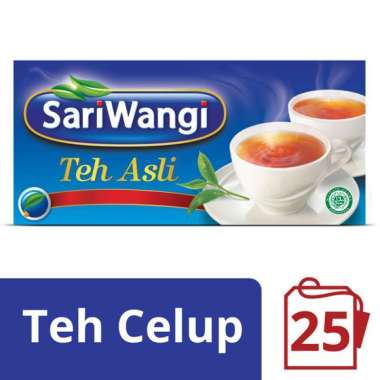 Promo Harga Sariwangi Teh Asli 46 gr - Blibli