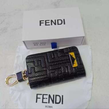 TOYOTA dompet stnk gantungan kunci mobil TOYOTA kulit asli ORIGINAL 100 % Multicolor