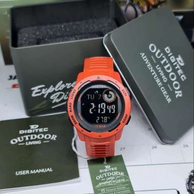 Jam Tangan Digitec DS-8100T Orange - Original