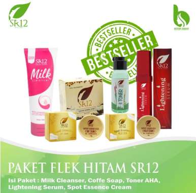 PAKET SR12 MENGHILANGKAN FLEK HITAM MEMBANDEL