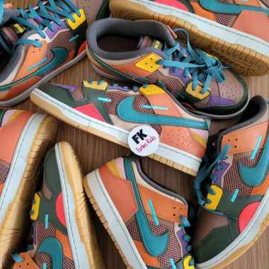 Dunk Low Scrap Archeo Brown || unc cobalt unlv free 99 white black