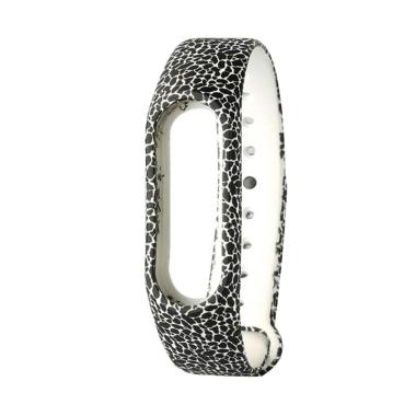 Bluelans #15 Camouflage Flower Replacement Wristband TPU Strap Bracelet for Xiaomi Mi Band 2