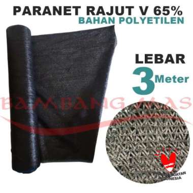 Jaring Paranet 65% Panjang 7 Meter x Lebar 3 Meter