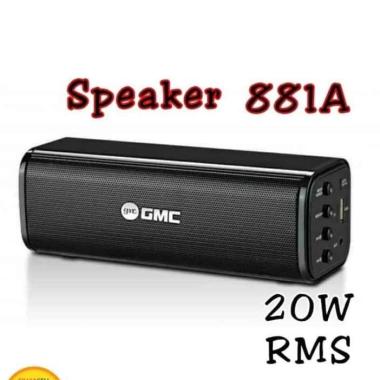 Speaker Bluetooth Portable GMC 881A Extra Bass