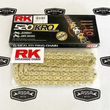Rantai RK GR 520 KRO 120L Oring Gold