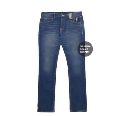 Eastlore Jeans Blue Wash Original - Celana Jeans Pria Branded Sale 34