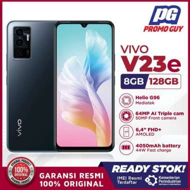 Vivo V23e 8 128 GB RAM 8 ROM 128GB Handphone Hp Smartphone Android Original Murah Garansi Resmi Moon