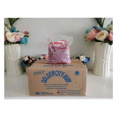 kartonan lagie golden city mini pink 1kg isi 6 bks
