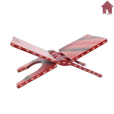 Kayu Batik Stand Buku - Kitab - Al Qur'An Merah JL004