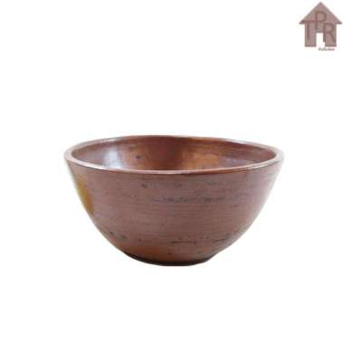 Gerabah - Mangkuk Tanah Liat Natural - D18