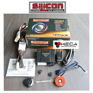 ISMART SILICON ALARM MOBIL PINTAR INNOVA REBORN 2016 UP KEYLESS ENTR Black