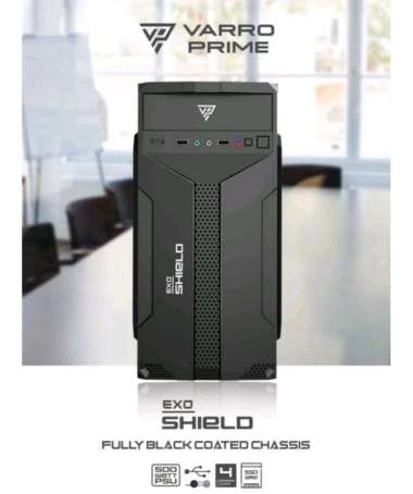 Casing PC Varro EXO Shield + PSU 500watt Micro Atx