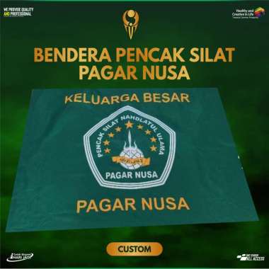 BENDERA PENCAK SILAT PAGAR NUSA - SOLDIMPRO 90 x 150 cm