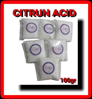 100gr pemutih baju / pembersih kerak lantai ember dll asam citrid sitrun / citrun acid / sitrun sir