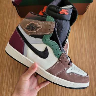 Air Jordan 1 Retro High OG Hand Crafted || patina handcrafted gold toe