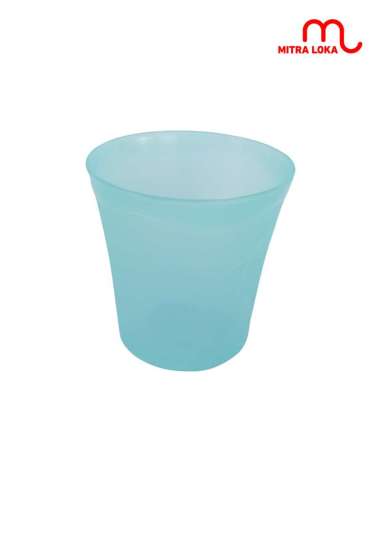 Mitra Loka Gelas Plastik Murah 300mL Untuk Minuman Mug Unik Dan Kaca Lemony Gelas Air Minum Setengan