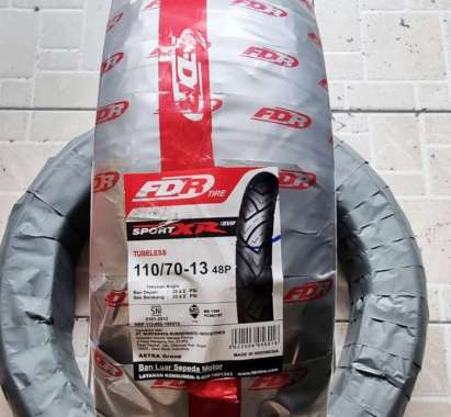 SEPASANG Ban Motor YAMAHA NMAX // FDR SPORT XR EVO 110/70-13 & 130/70-13 Tubeless
