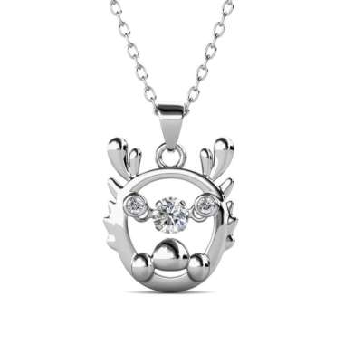 12 Dancing Zodiac Pendant - Kalung Crystal by Her Jewellery DRAGON