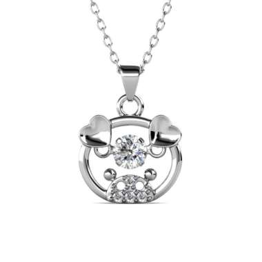 12 Dancing Zodiac Pendant - Kalung Crystal by Her Jewellery PIG