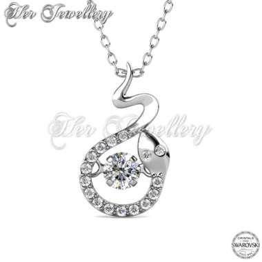 12 Dancing Zodiac Pendant - Kalung Crystal by Her Jewellery SNAKE