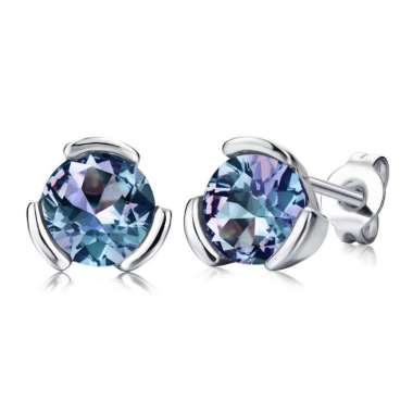 llya Earrings - Anting Alexandrite Gemstone by Her Jewellery