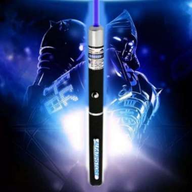 Laser Pointer Biru 5MW High Pointer Laser Pen Powerful Blue Purple 100 % ORIGINAL Multicolor