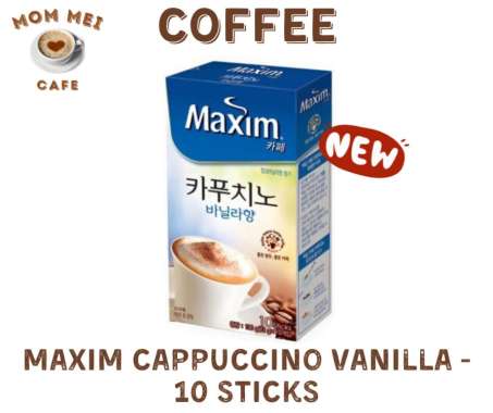 Kopi MAXIM CAPPUCCINO VANILLA Coffee (KOREA)