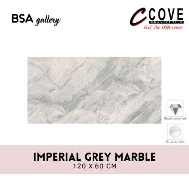 GRANIT COVE 120X60 IMPERIAL GREY MARBLE / GRANITE TILE 60X120 GLOSSY
