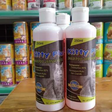 shampo kucing anti jamur & kutu KittyPlus