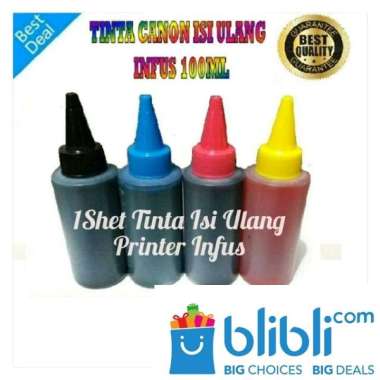 Tinta Refill Printer Canon untuk segala tipe printer Canon infus