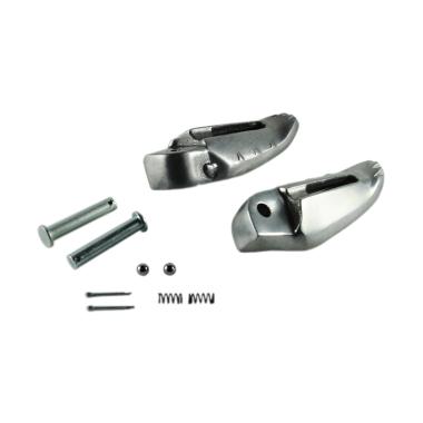 IND Onderdil Alumunium Set Footstep Belakang Motor for Yamaha Mio Sporty/ Mio Soul/ Mio Smile/ Mio 1