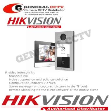 Video Intercom Hikvision DS-KIS604-P Station Pintu 2MP
