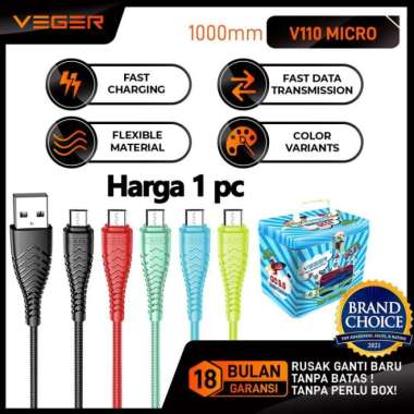 KABEL MICRO USB 2.A VEGER FAST CHARGING