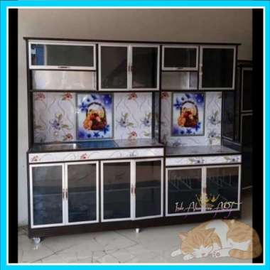 Kitchen Set Dapur Sehat - Rak Dapur Bahan Alumunium