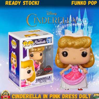 Funko POP! Disney - Cinderella - Cinderella in Pink Dress Glitter #738