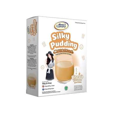 Bimbozone - SILKY PUDDING BISCUIT - Pudding Puyo Puding silky Pudding bertekstur lembut Pudding prem