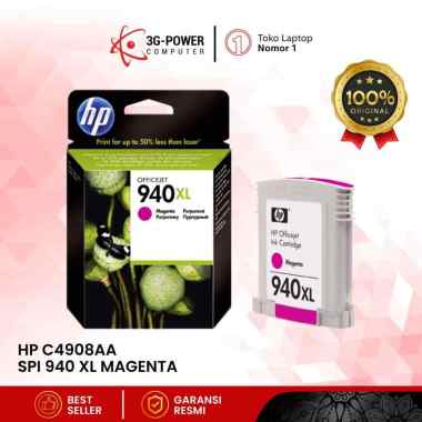 HP 940XL Tinta Cartridge - Tinta Printer Magenta