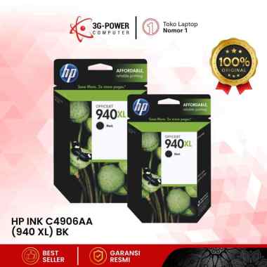 HP 940XL Tinta Cartridge - Tinta Printer Black