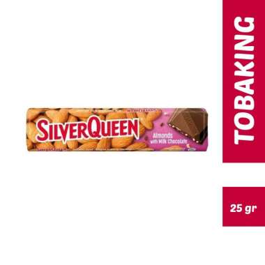 Promo Harga Silver Queen Chocolate Almonds 25 gr - Blibli