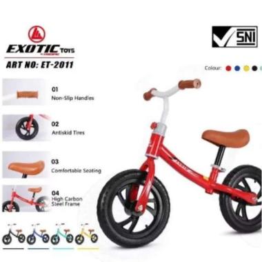 Pushbike EXOTIC ET2011 Push Bike Anak