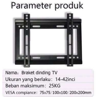 TV LED 24 inch promo harga murah garansi 1 tahun breaket