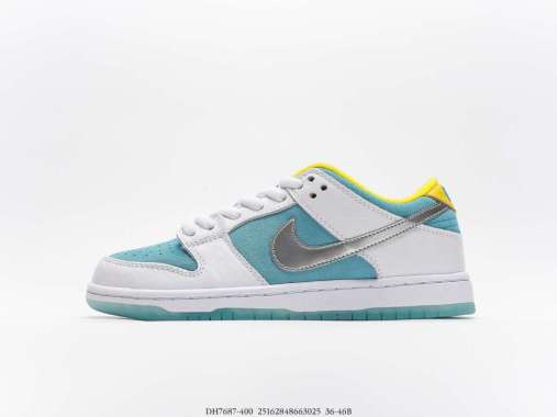 sb dunk low white blue