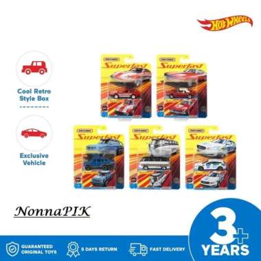 Hot Wheels Matchbox ( Superfast ) - Mainan Mobil Balap Volvo