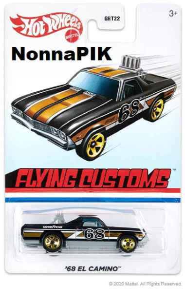 Hot Wheels Flying Customs â€˜68 El Camino