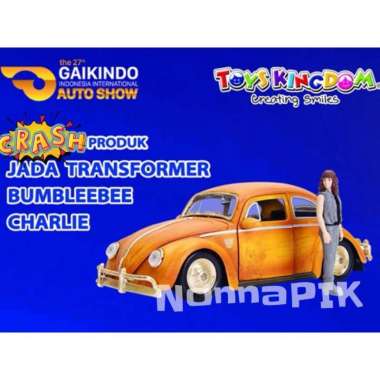 Jada 1/24 Volkswagen Beetle Transformers Bumblebee and Charlie