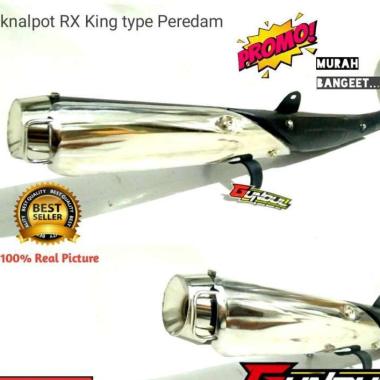 knalpot Racing RX King RX Spesial Standar Racing Model Peredam RX King New