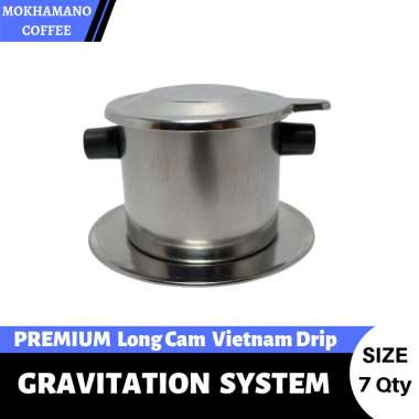 Long Cam Premium Vietnam Drip Dripper Kopi Gravitation System Size 7