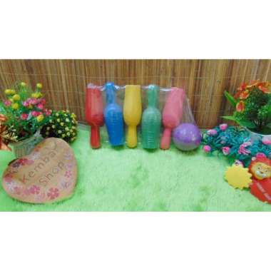 APE-BOW Mainan Edukasi Alat Permainan Edukatif Anak APE Bowling Kayu APE Bowling