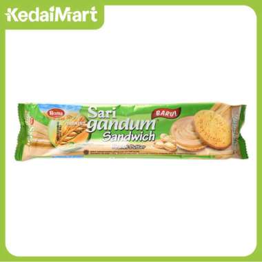 Promo Harga Roma Sari Gandum Peanut Butter 115 gr - Blibli